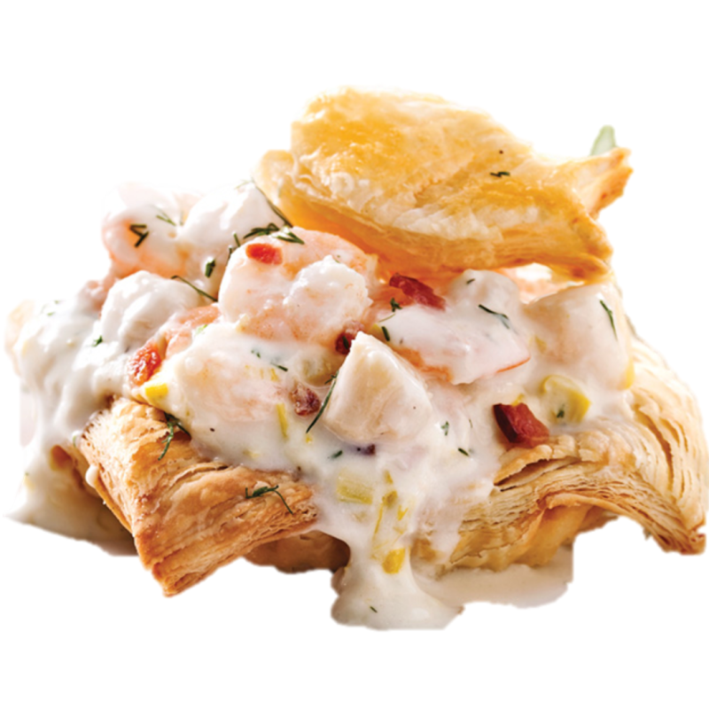 Feuilleté De Fruits De Mer